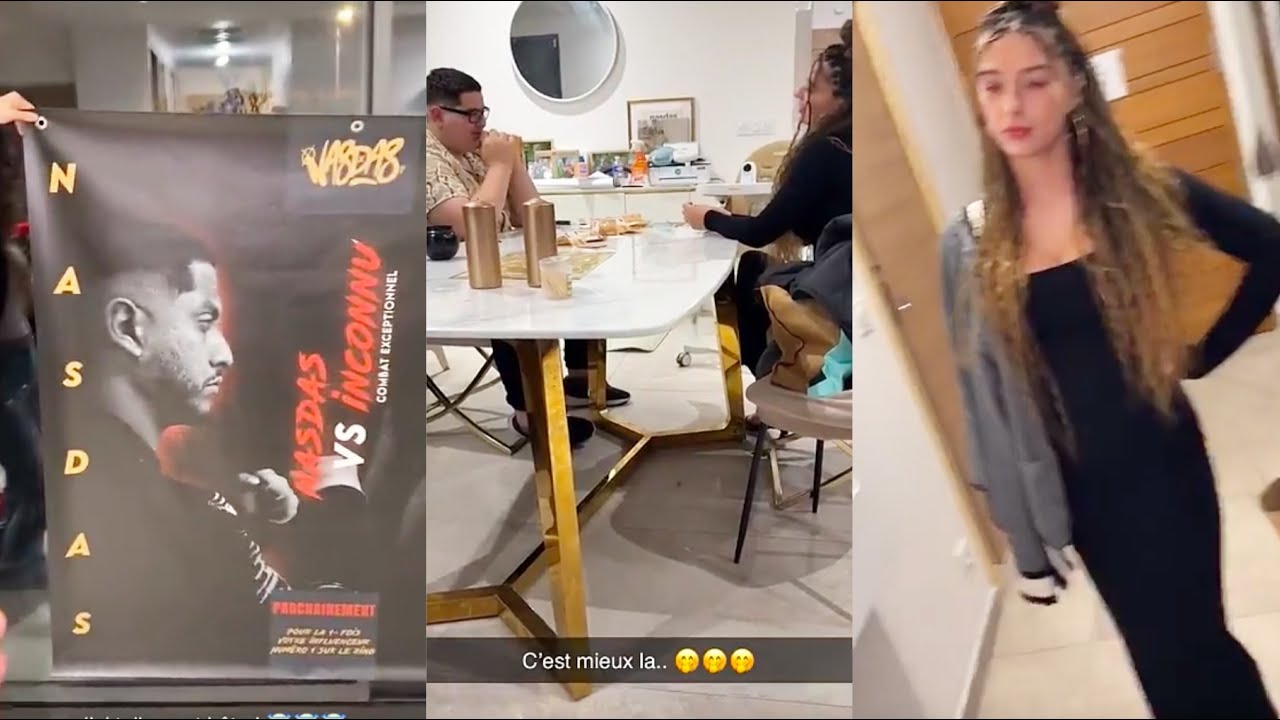 #nasdas annonce son combat de boxe🥊🥊🥵🤣- diner romantique hena et ogeman mdr🤣😜🤣