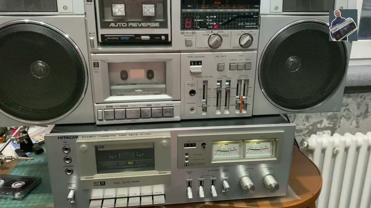 Hitachi D220. Ремонт деки , часть 3 , финал!