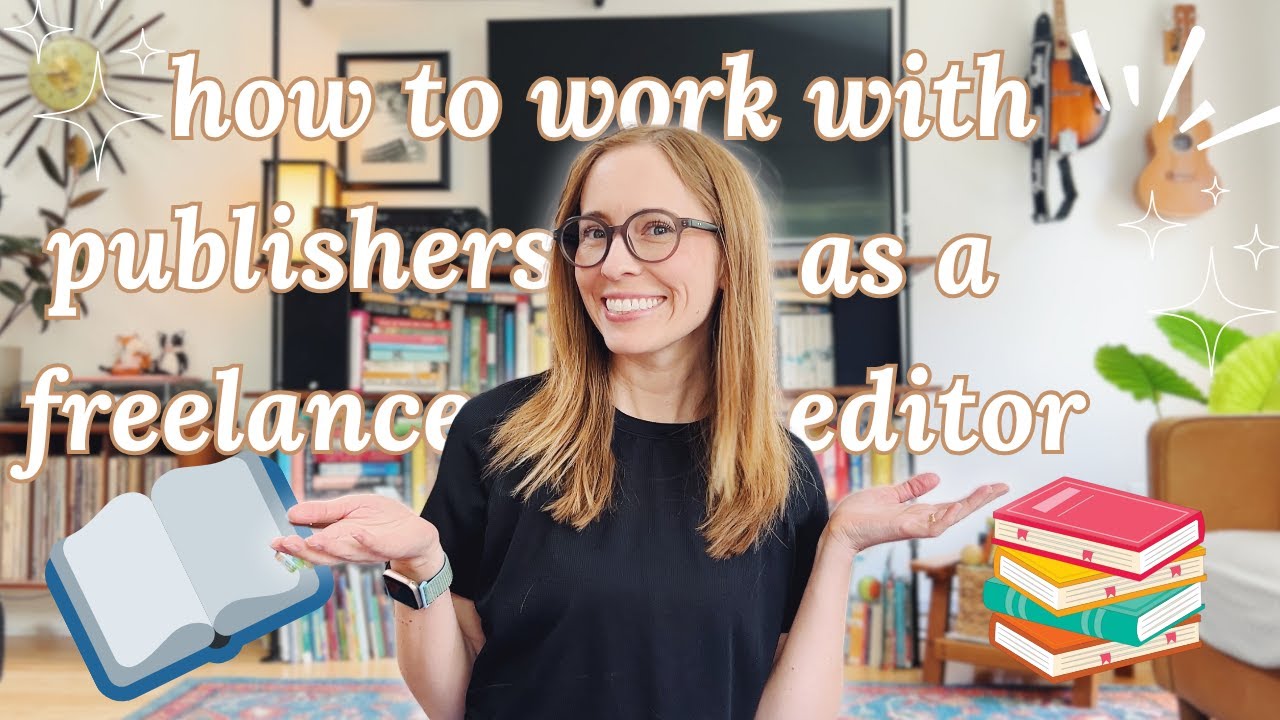 How to work with publishers as a freelance editor 📖 | book editing tips