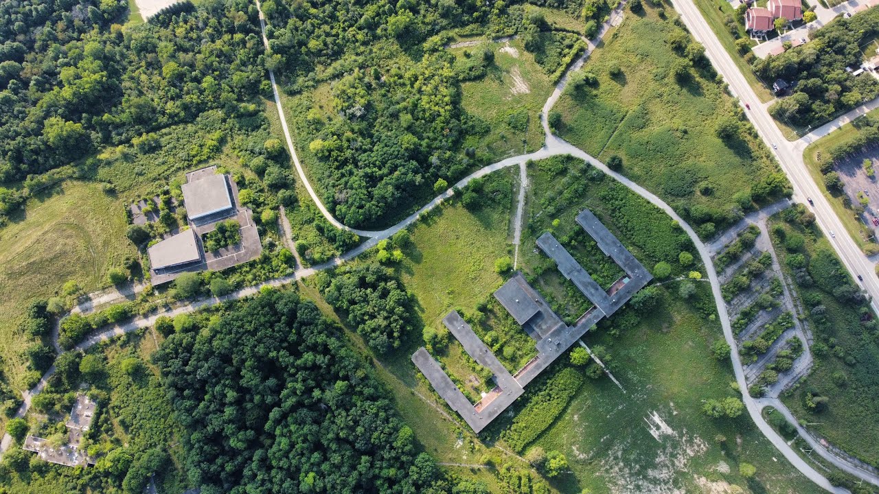 A Great Distance: Northville Psychiatric Hospital: Drone Footage (Michigan)