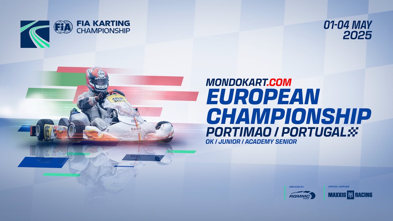 FIA Karting European Championship Junior, OK and Academy Trophy Senior - Portugal TV Highlight