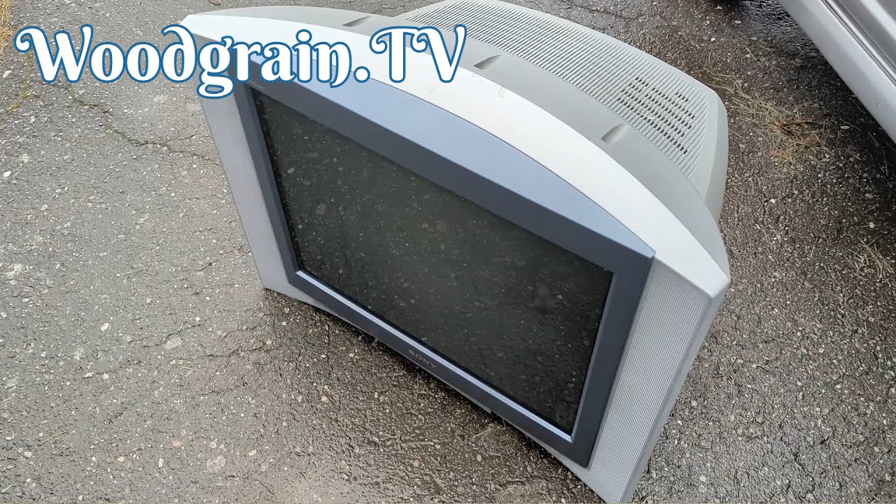 The Ultimate Trinitron! Rescuing a Sony KV-27FV310