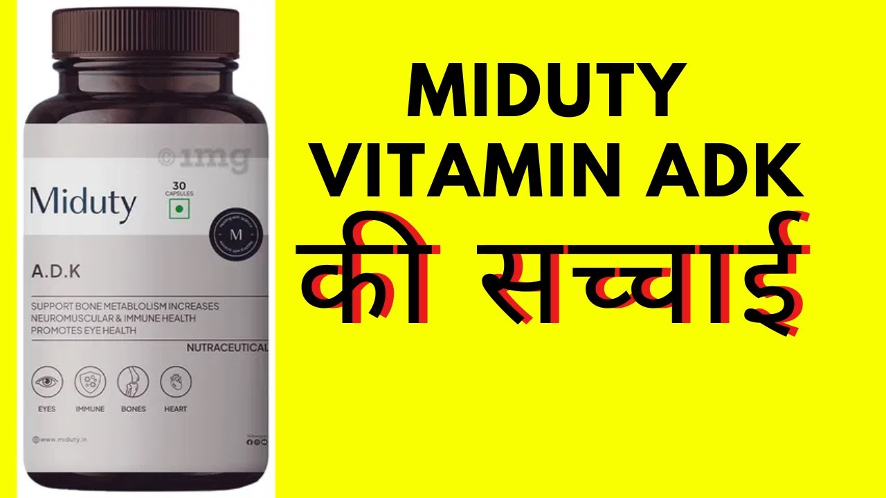 Miduty | Vitamin ADK | Review Unboxing Palak Notes
