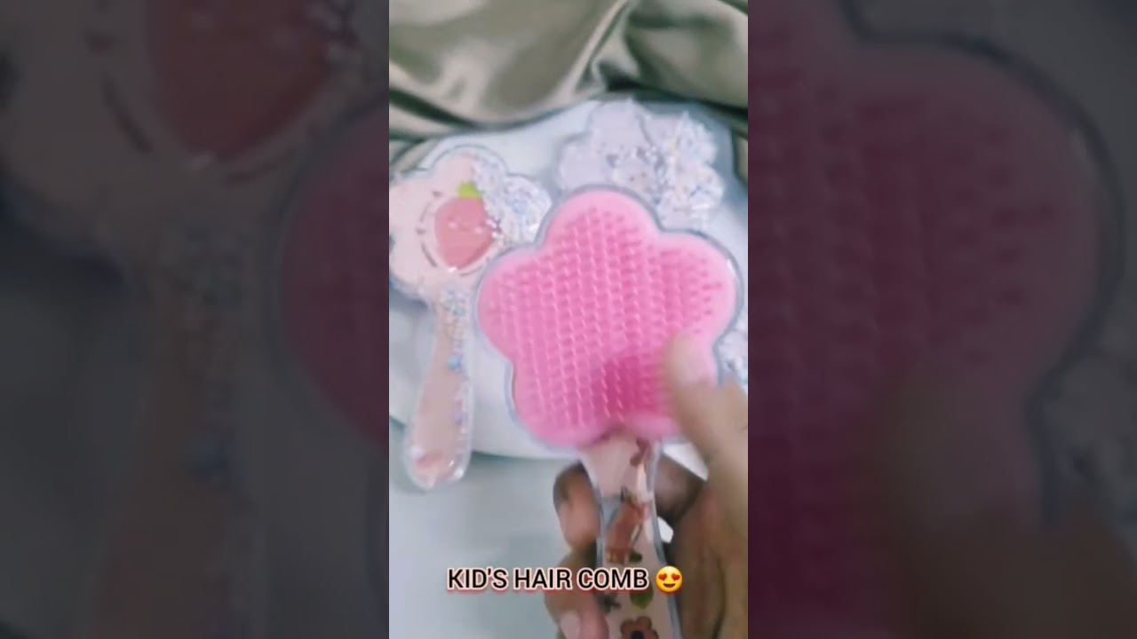 kids hair comb 👍🤔 