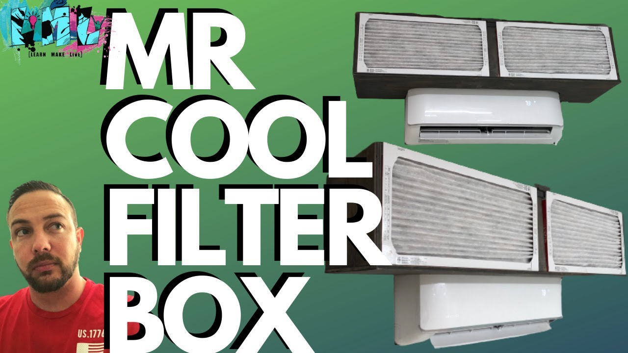 MR COOL MINI SPLIT HVAC FILTER BOX DIY