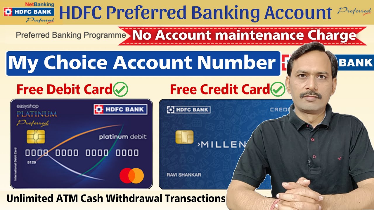HDFC Preferred Account Benefits | HDFC Preferred Banking | HDFC Account Opening Online
