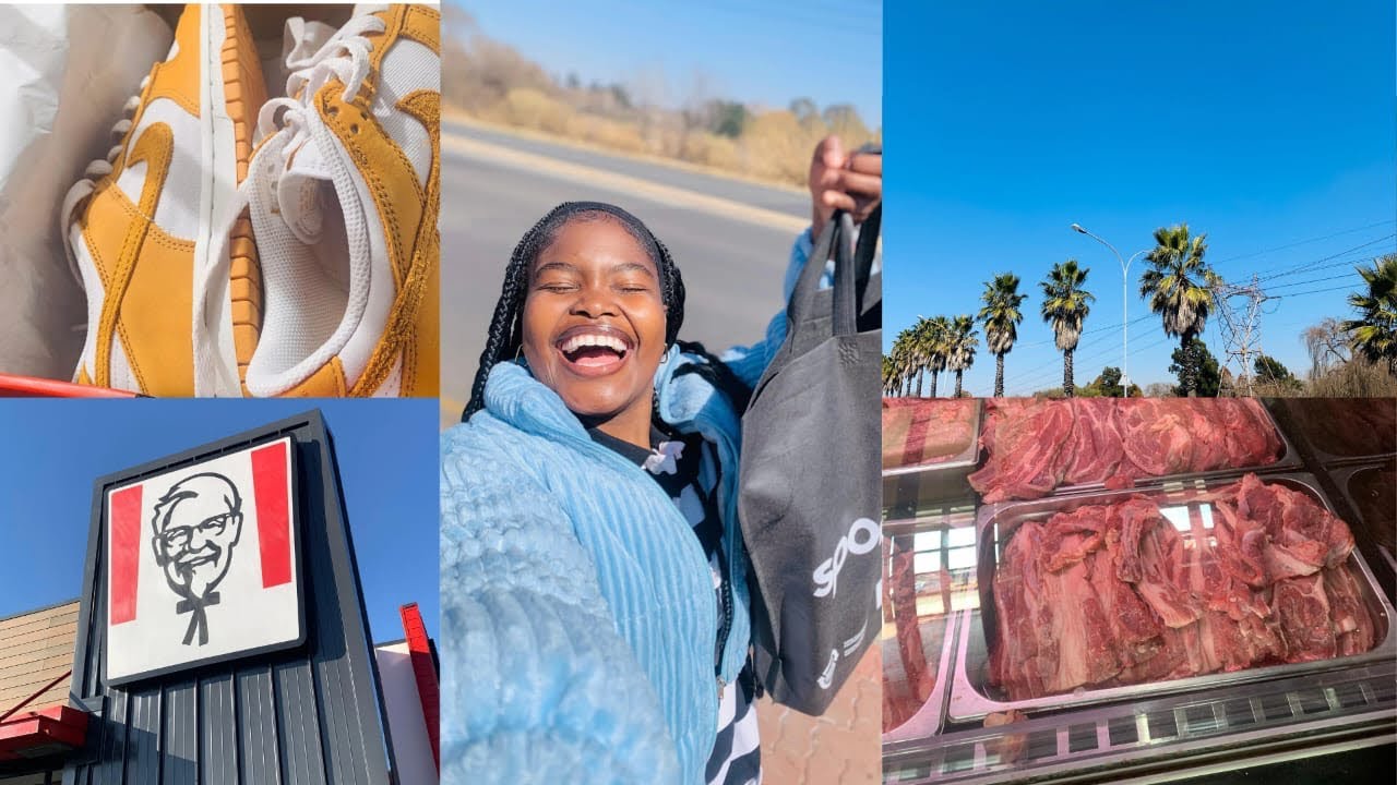 Two weeks in my life 🎀🫧braai meat🥩 +new sneakers + hair 👩‍🦰 ect  
