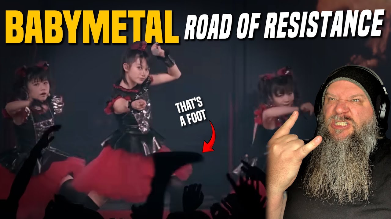 I'm Ready To RUN THROUGH A WALL Right Now! BABYMETAL - Road of Resistance Live Reaction