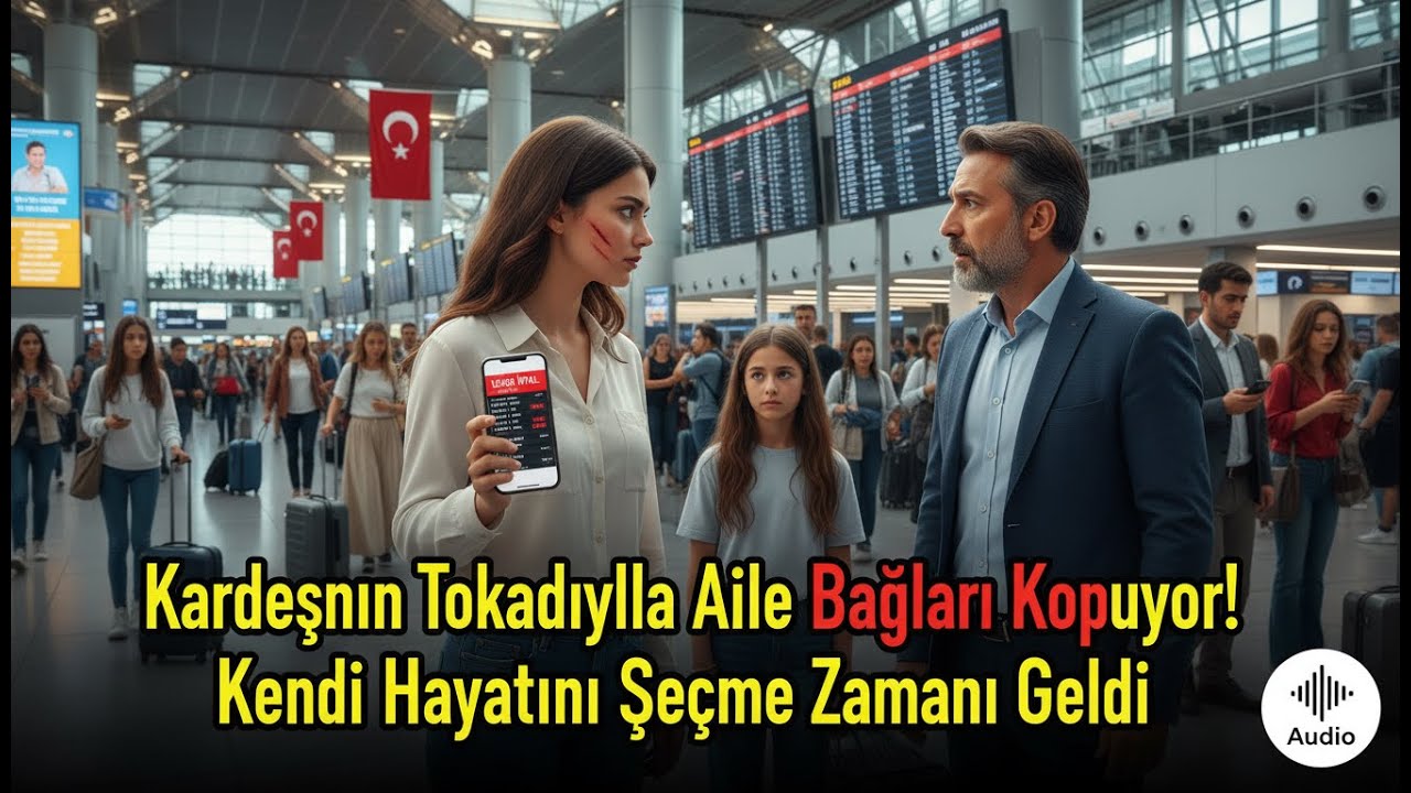 Kız kardeşinin havaalanında attığı tokatla yüzü kızaran abla, ailesinin tatil biletlerini iptal