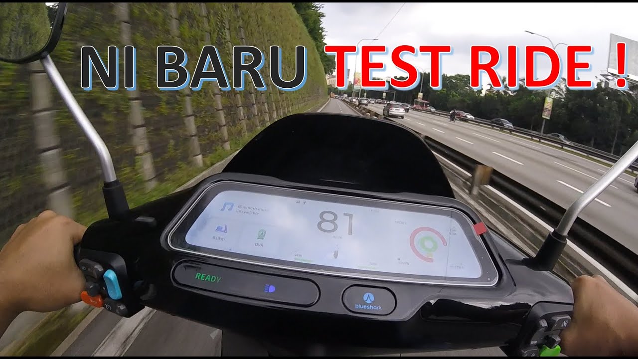 BLUESHARK R1 - Test Ride Numero Uno