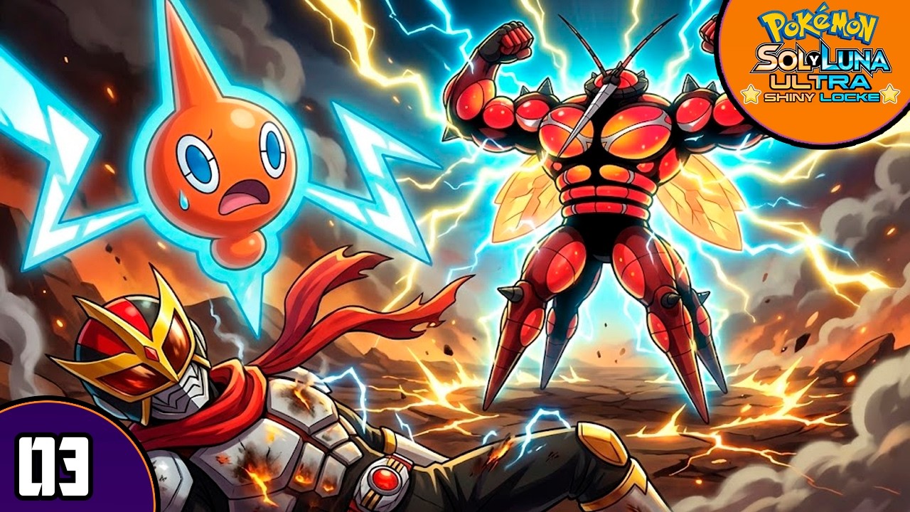 Pokémon US Shinylocke #3 - BUZZWOLE ATACA!
