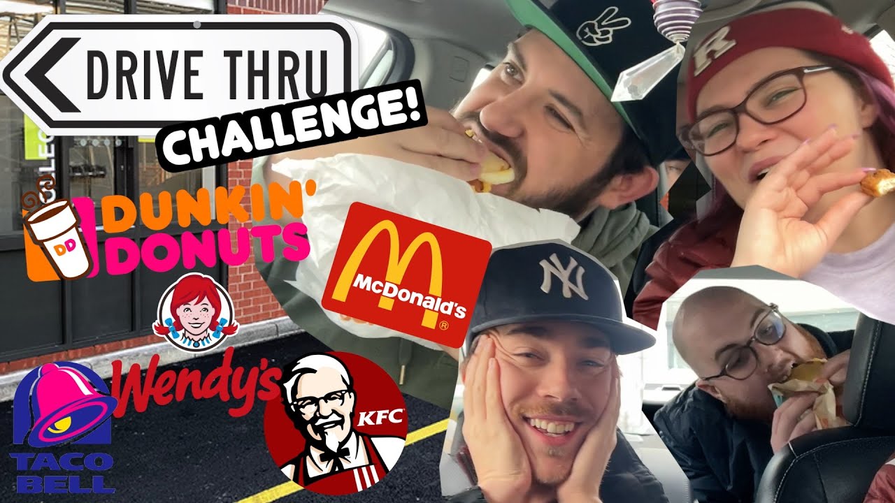 COPYING ORDERS IN THE DRIVE THRU CHALLENGE - DougDoug Challenge
