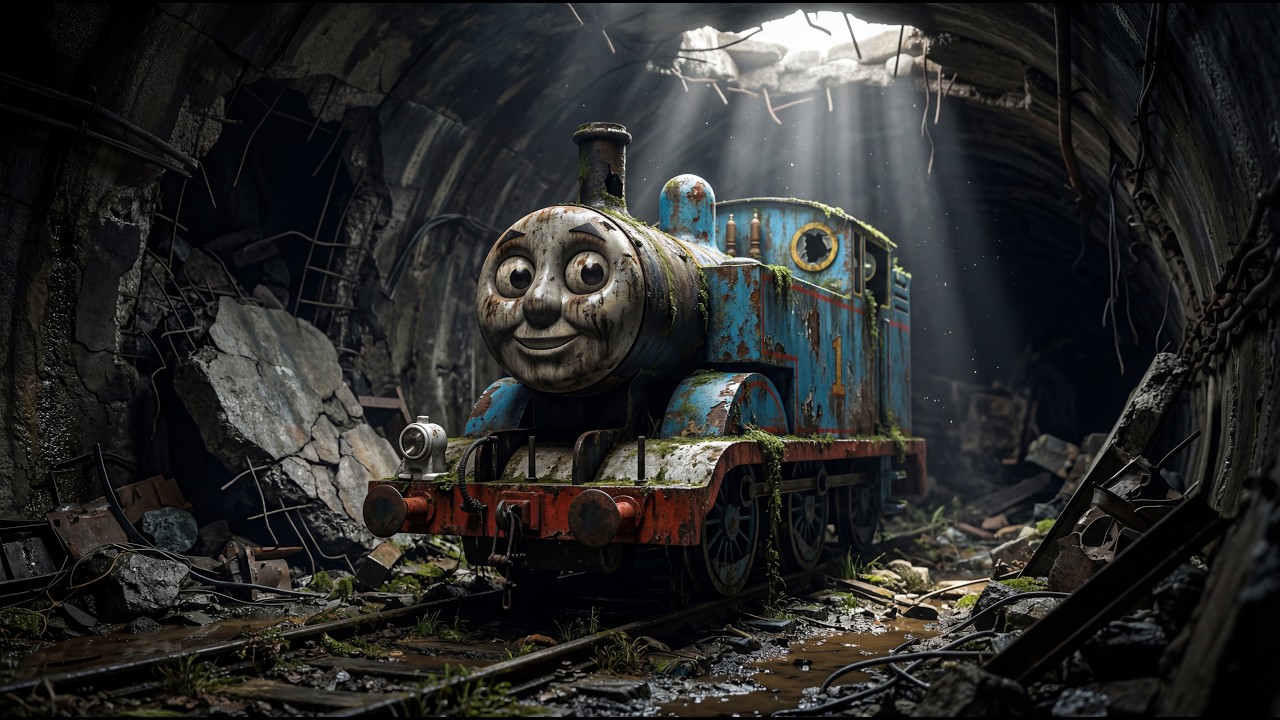 ASRM Car Restoration 🚂 &ndash; Restoring an Abandoned Thomas Trapped in a Collapsed Tunnel