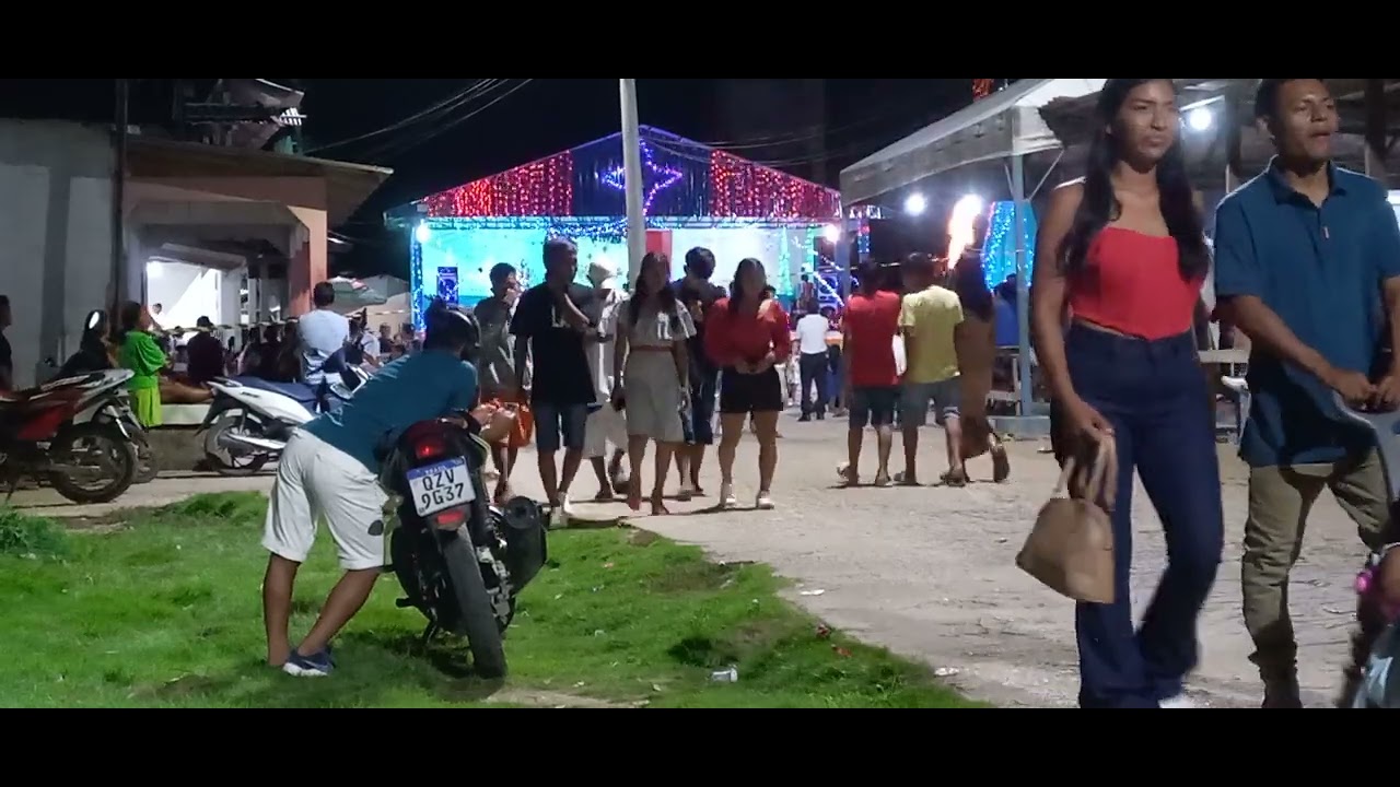 Noite de 25 de dezembro na Comunidade Vila Betânia.