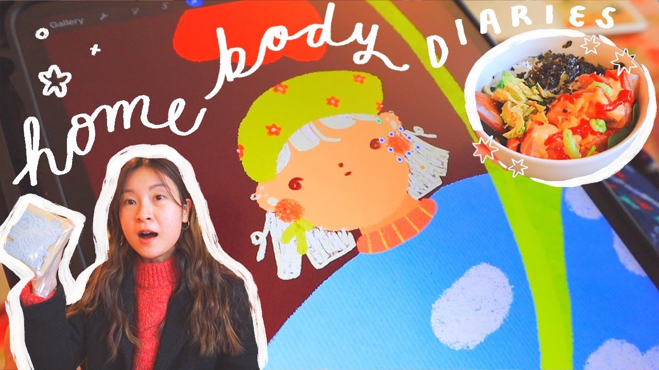 new memo pads and stamps reveal! + back 2 school✨ homebody diaries 03.