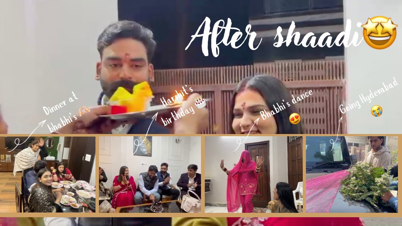 Pehli baar ghar aayi bhabhi♥️ 