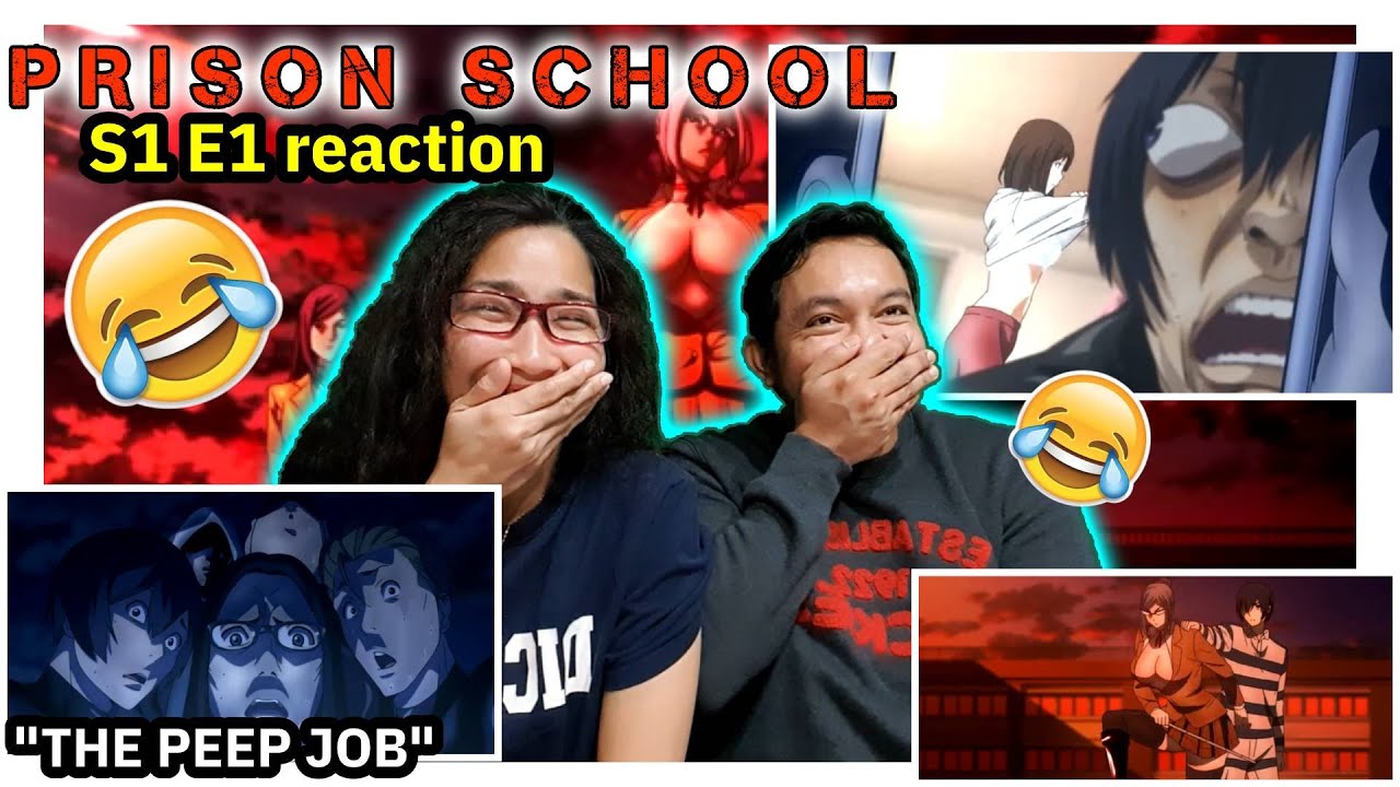 Prison School Season 1 Episode 1 Reaction "The Peep Job" Purizun Sukūru Reaction
