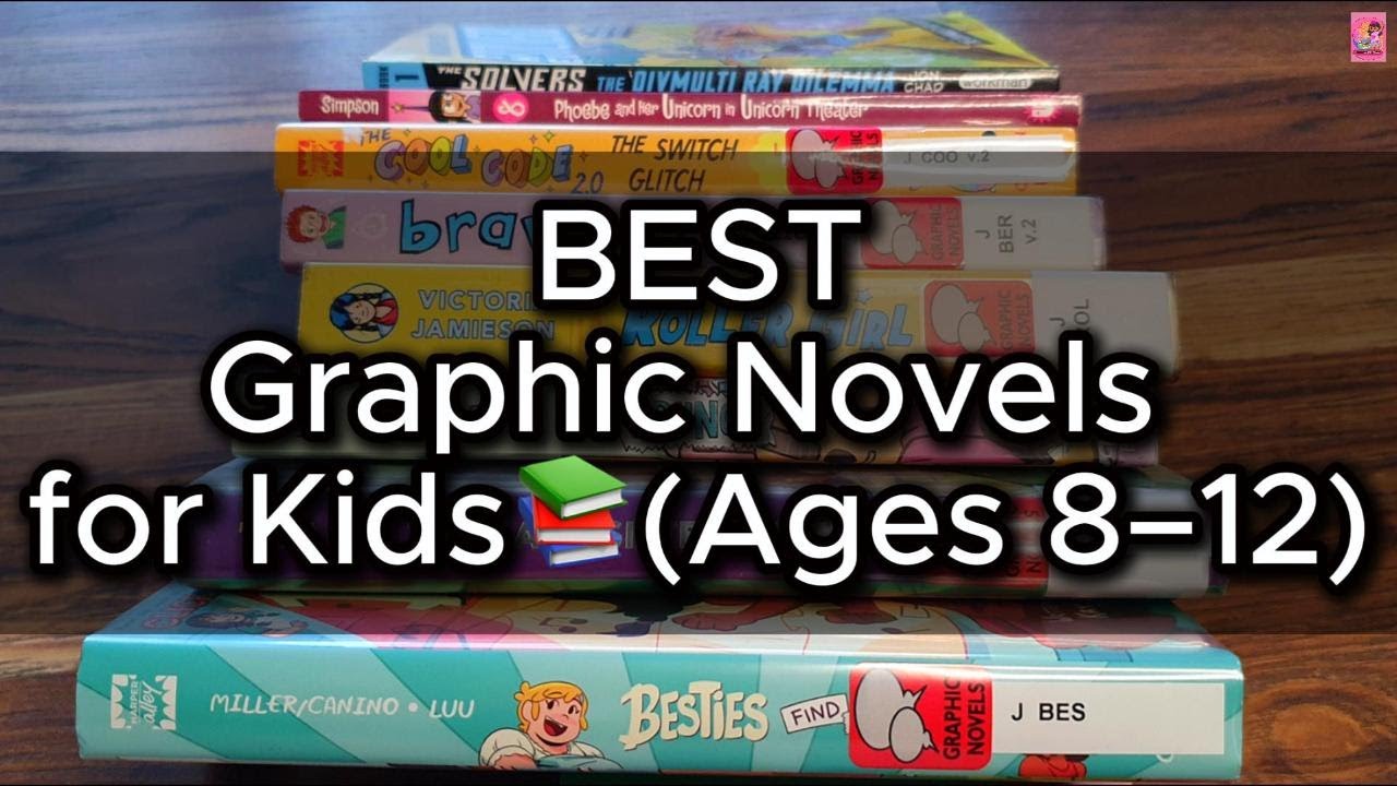 📚 8 BEST Graphic Novels for Kids (Ages 8&ndash;12) | Fun Library Picks!