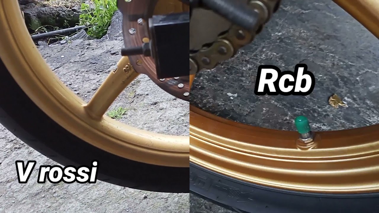 Perbedaan velg RCB sp522 dan VRossi #rcb #vrossi #perbedaan