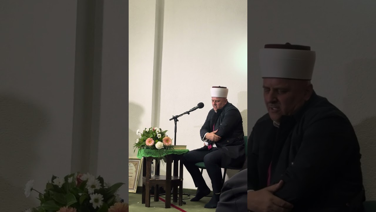 Hafiz Emin ef. Tucović 02.02.2026 Mostar večer Kur'ana u Mostaru