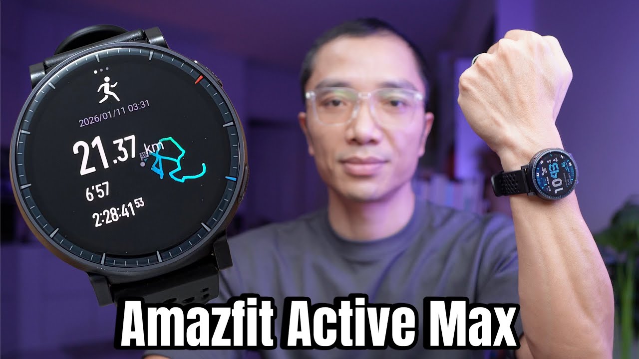 Review Amazfit Active Max: Có thật sự “Max”?