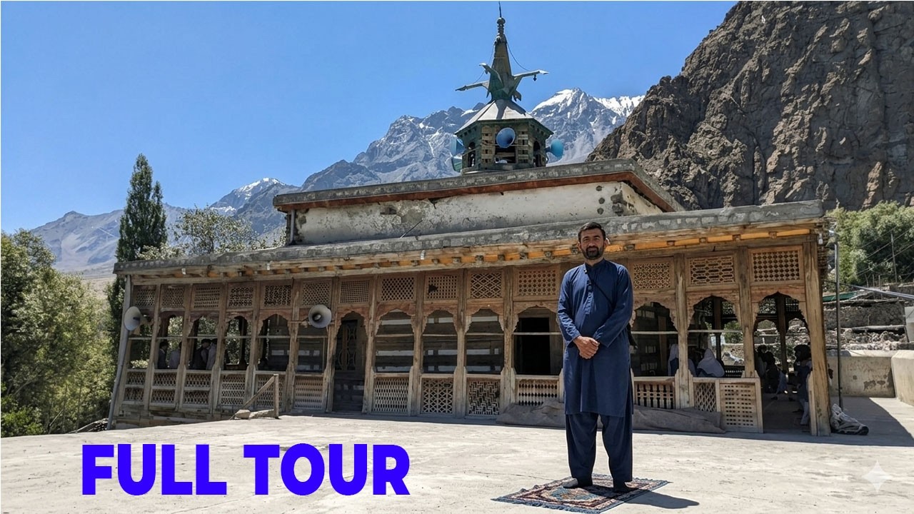 700 Years Old Chaqchan Mosque Khaplu 🕌 Full Tour | CD 70 Jhang to Khaplu | Azam Munir