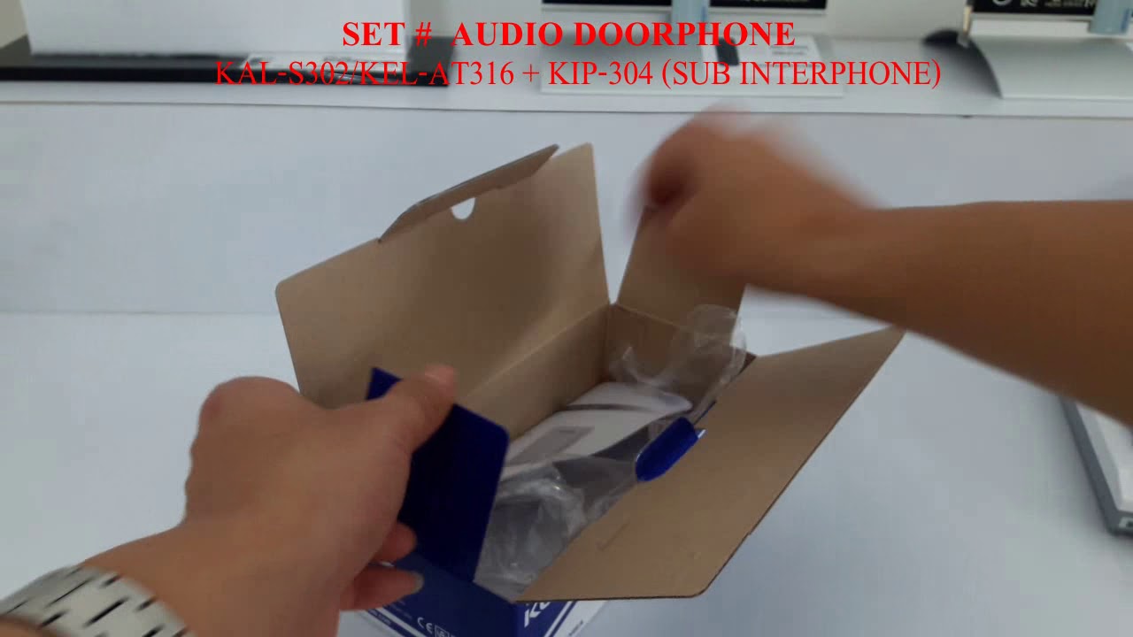 KOCOM แนะนำสินค้า KAL S302/KEL-AT316+KIP 304