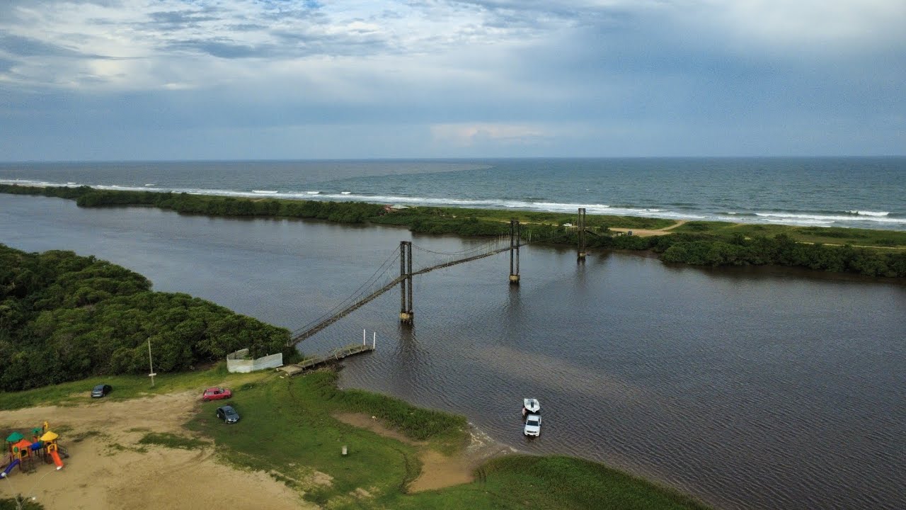#djibrasil Ponte pênsil de Barra Velha sc mais um voo top😉