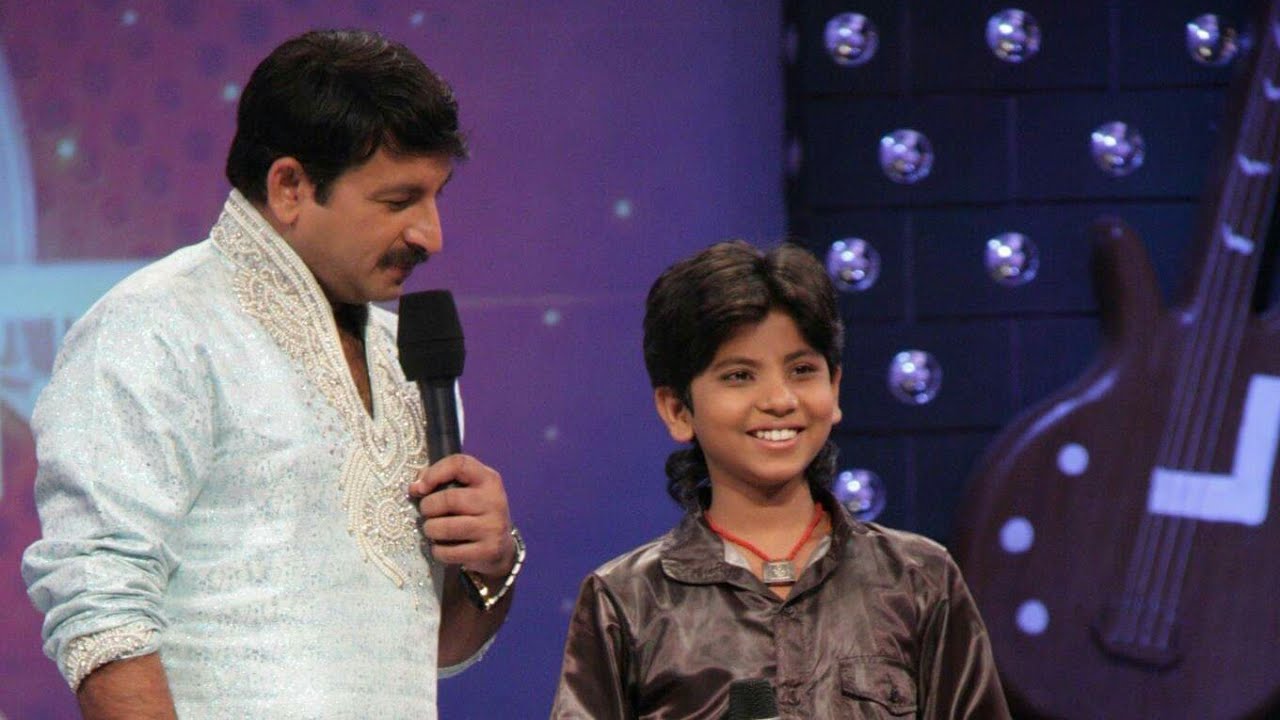 एक छोटा बच्चा झूमने पे मजबूर किया #Manoj_Tiwari को - सईया अरब गइले ना - Amit Upadhyay