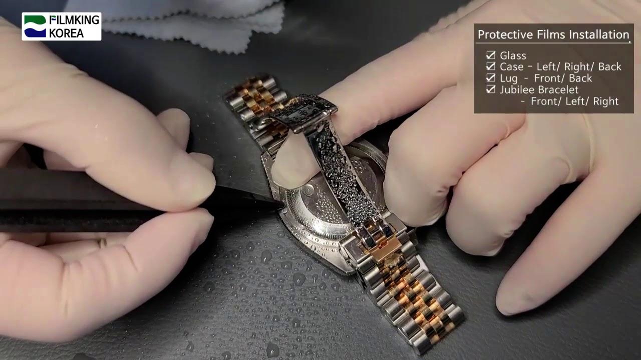 [Film Installation] Rolex Datejust 36mm 116233 Watch Protective Film [INNOVSHELL]