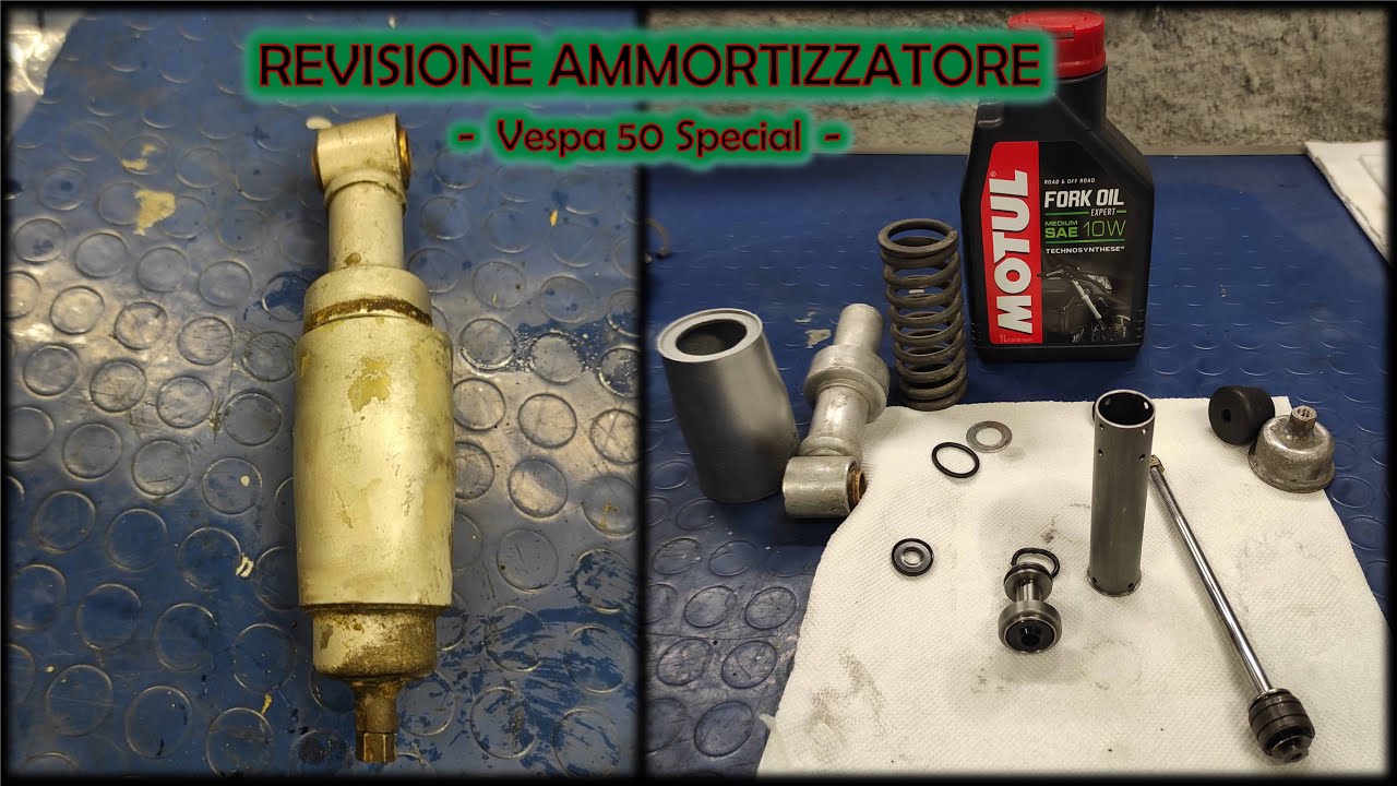 Revisione AMMORTIZZATORE Anteriore ORIGINALE Piaggio Vespa
