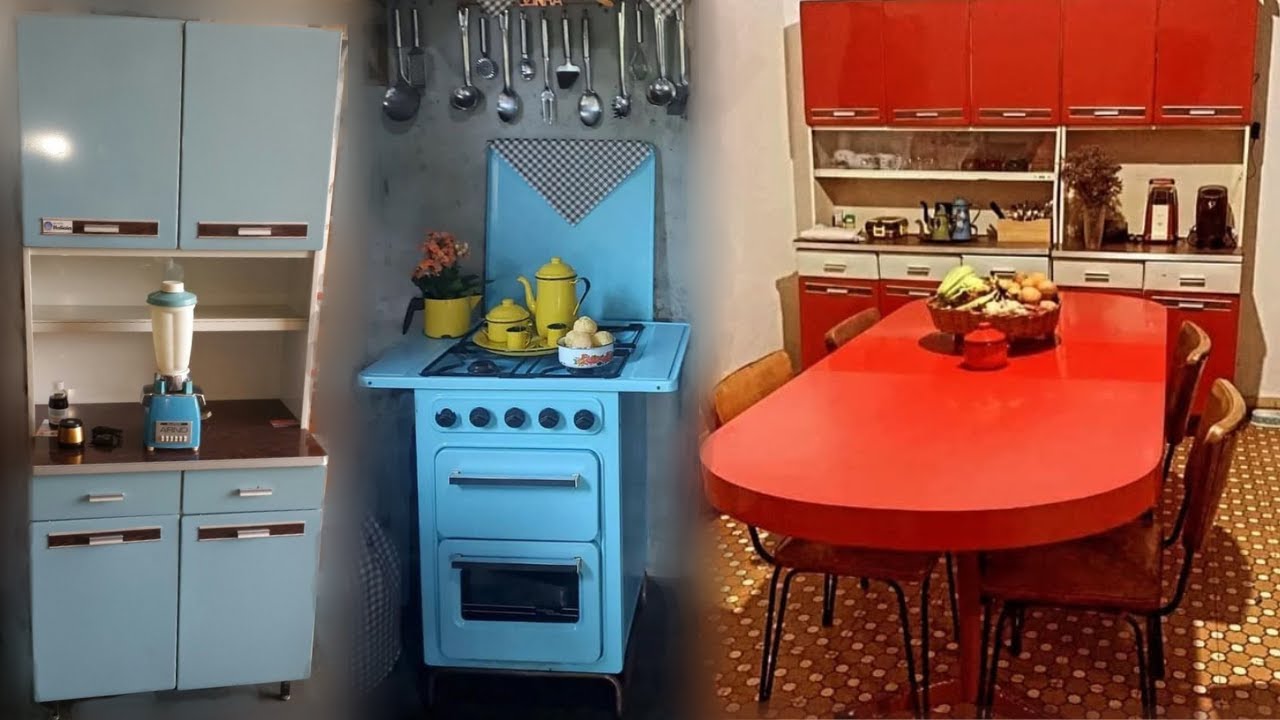 AS COZINHAS DE ANTIGAMENTE: ANOS 70, 80 E 90...LEMBRANÇAS E MUITA NOSTALGIA!