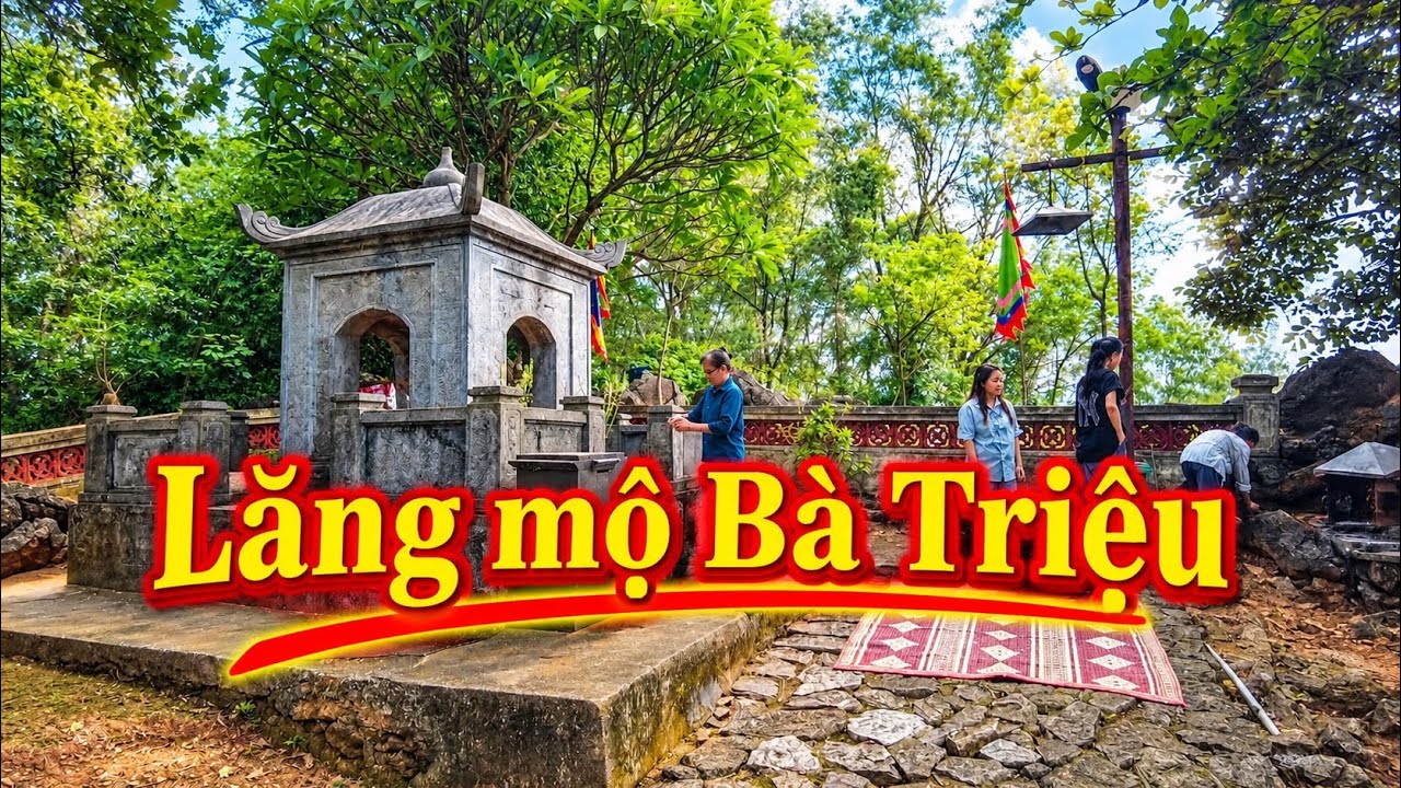 Lăng mộ Bà Triệu ở Thanh Hóa.