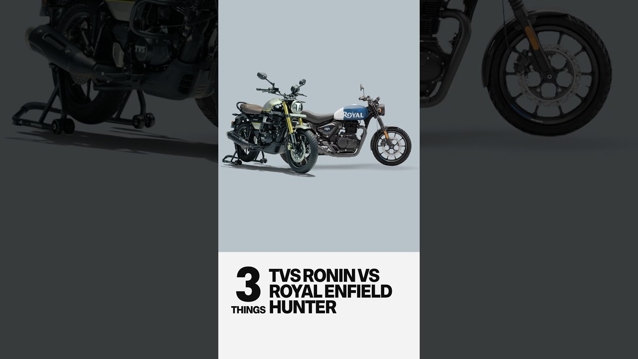 TVS Ronin vs Royal Enfield Hunter? | TVS Ronin FAQ #8