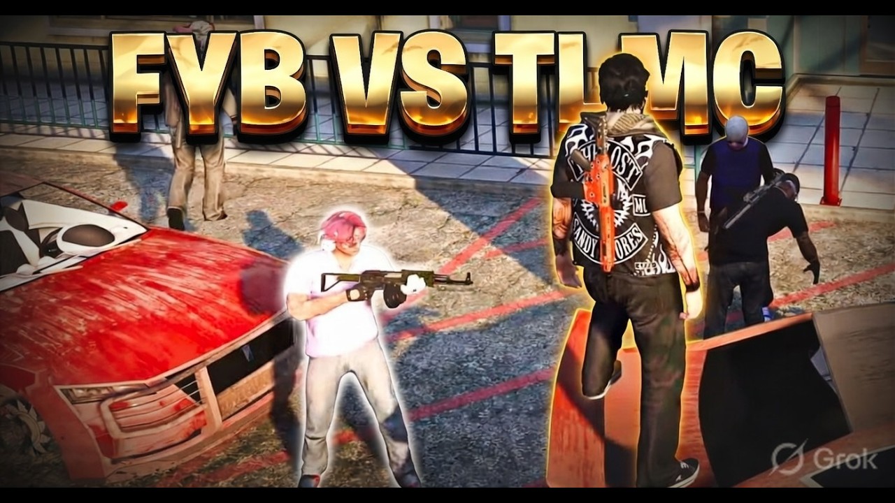 FYB SURROUNDED BY TLMC,EPIC SIPHON WAR, GTA V RP SOULCITY 2.0 BY ECHO RP