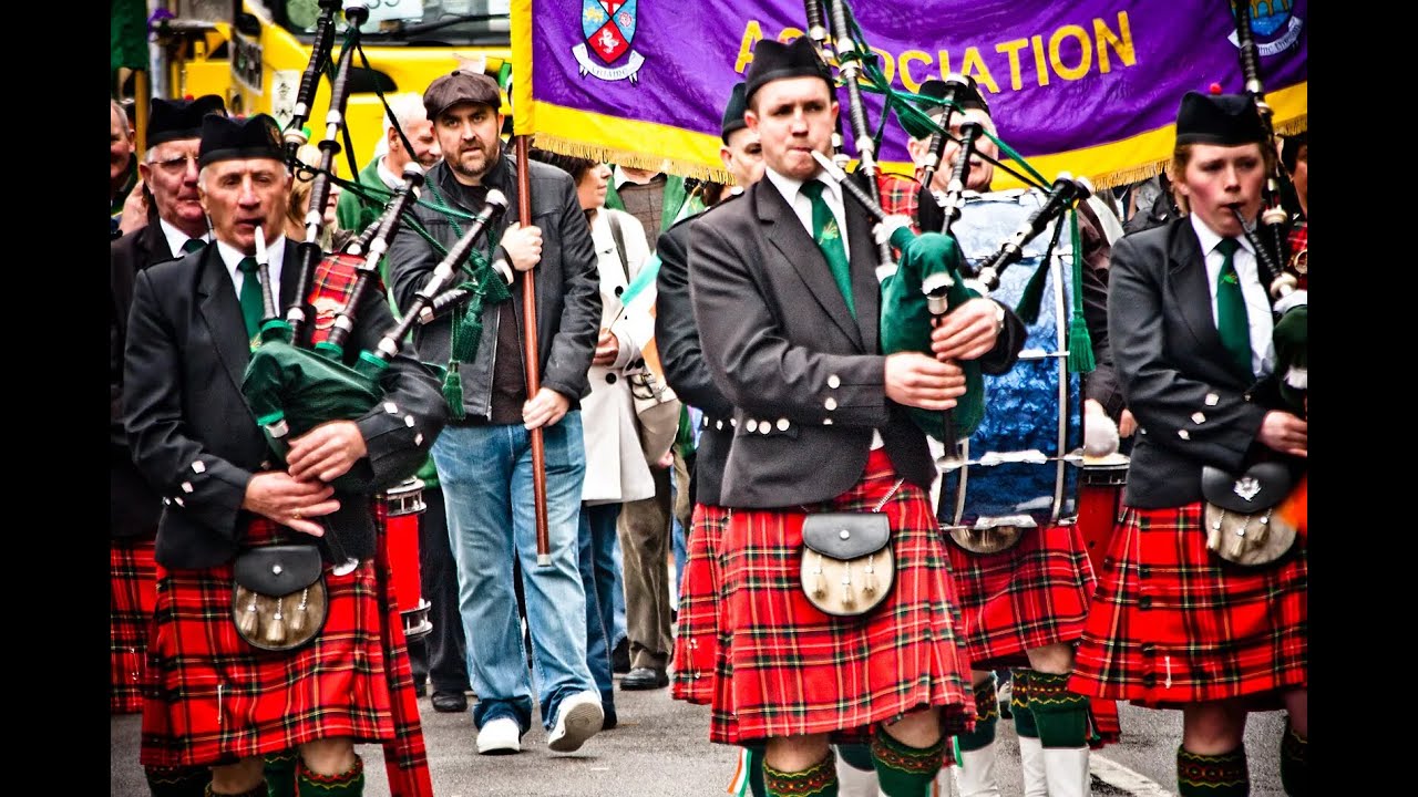 Dubliners Parade to Celebrate St Patrick’s Day