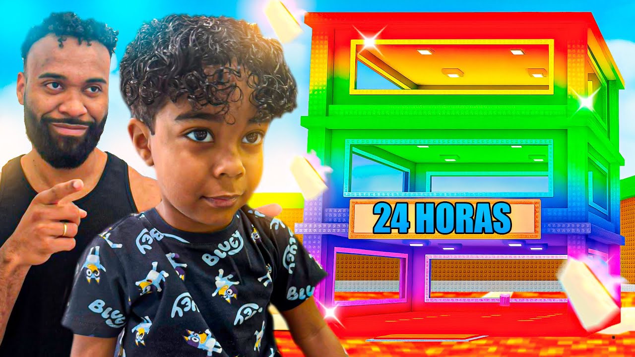 PASSEI 24 HORAS UPANDO O MEU FILHO NO ROUBE UM BRAINROT