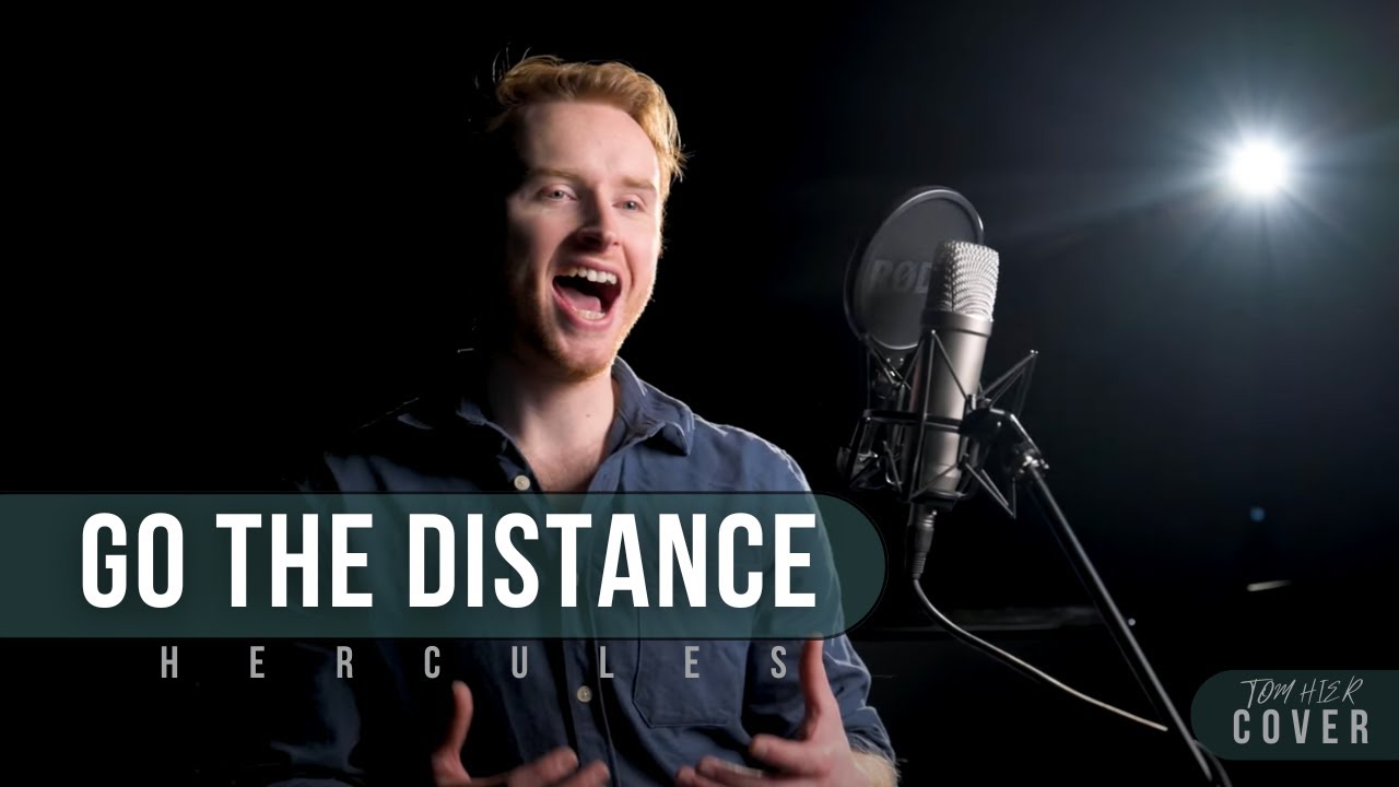 Go The Distance [Hercules] Cover (4K) - Tom Hier | Studio Sessions