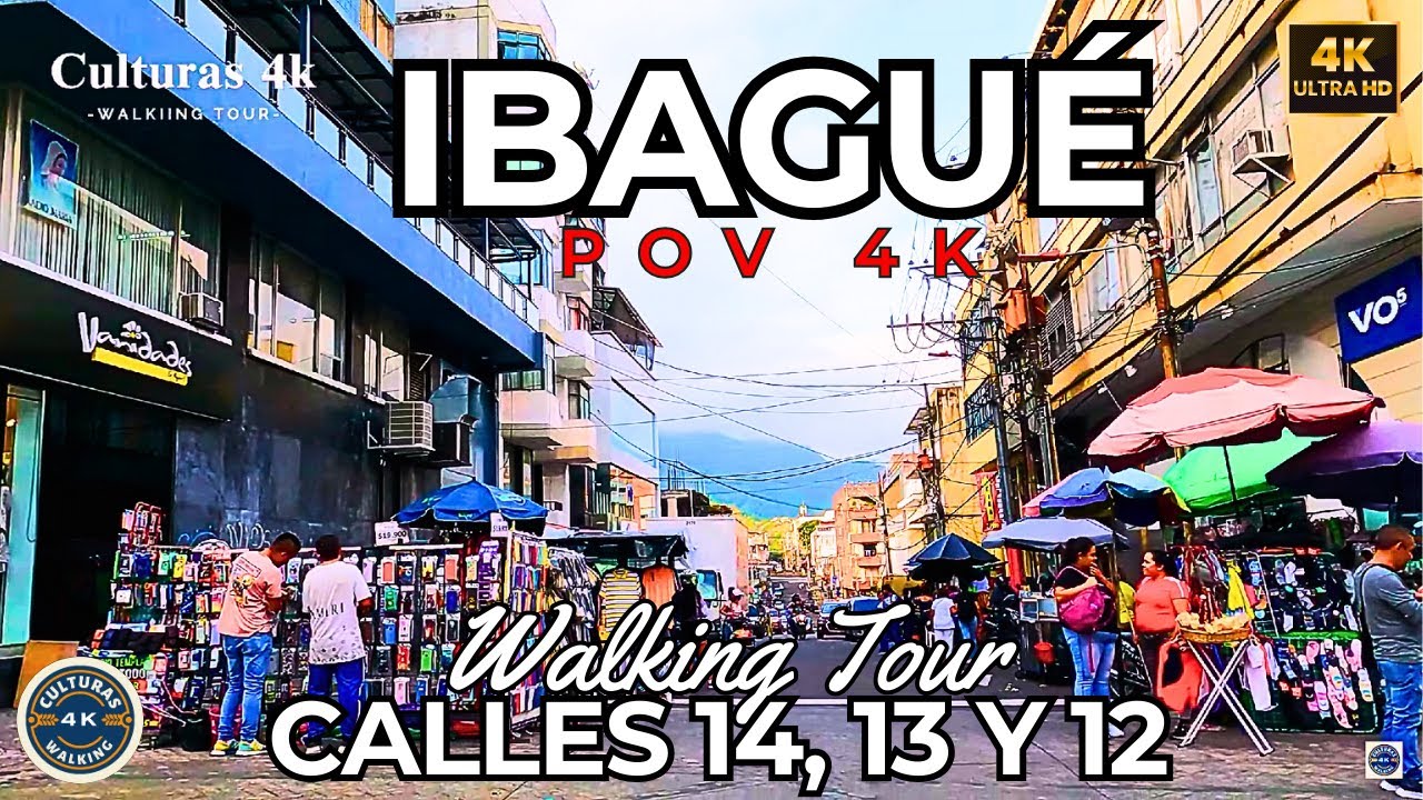 IBAGUÉ/COLOMBIA  Culturas 4K