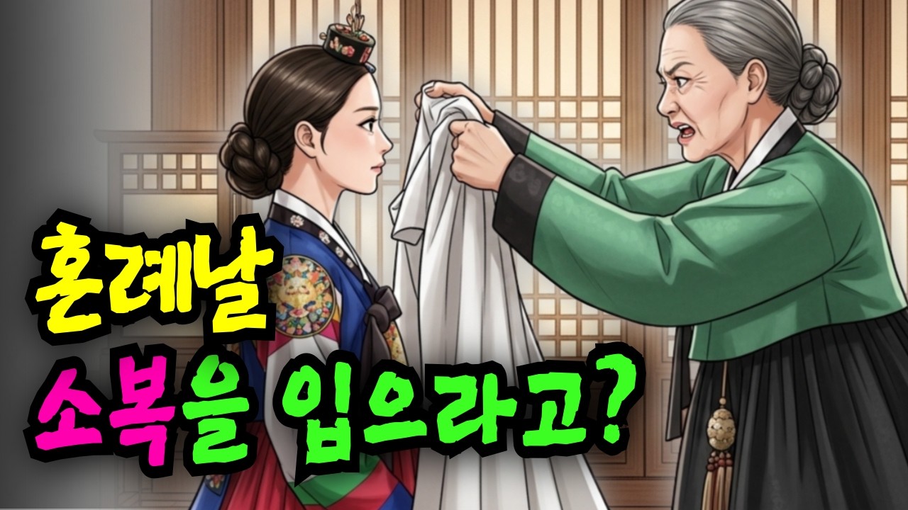 혼례날 며느리 얼굴에 소복 던진 시어머니. 그런데 며느리가 웃었다. 며느리 한마디에 시어머니는 그대로 얼어붙는데... [야담·민담·설화·옛날이야기·오디오북·수면이야기]