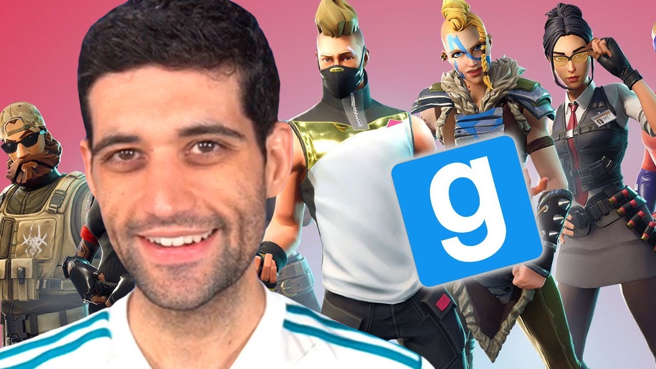 FORTNITE no GMOD, uma LOUCURA