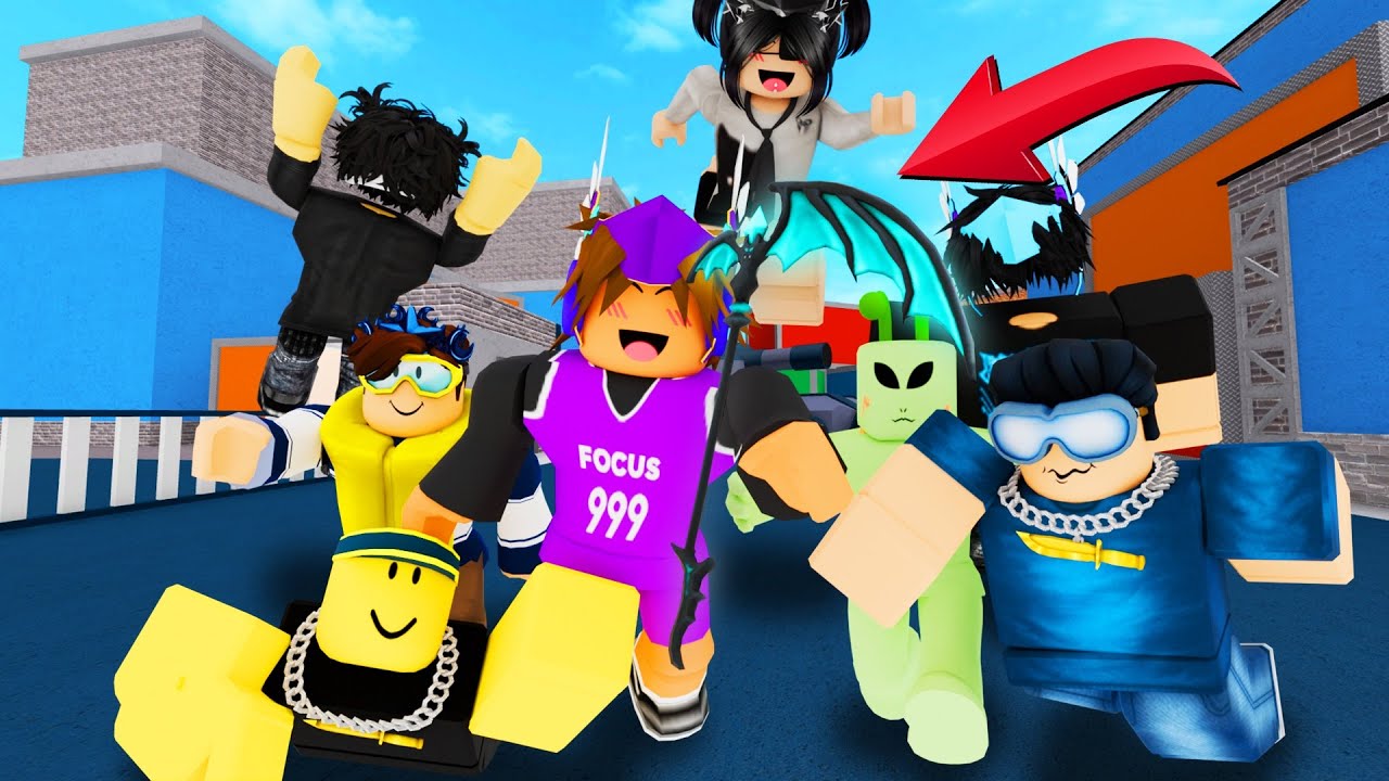 VC LOBBY MINIGAMES For NIKS SCYTHE in MM2.. 😂 (Murder Mystery 2) *Funny Moments*