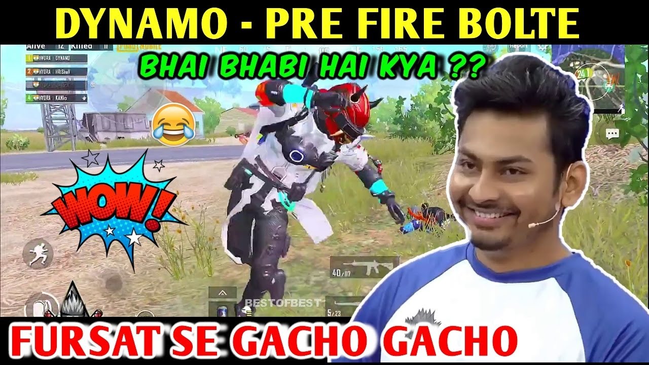 DYNAMO - PRE FIRE BOLTE | PUBG MOBILE | BEST OF BEST