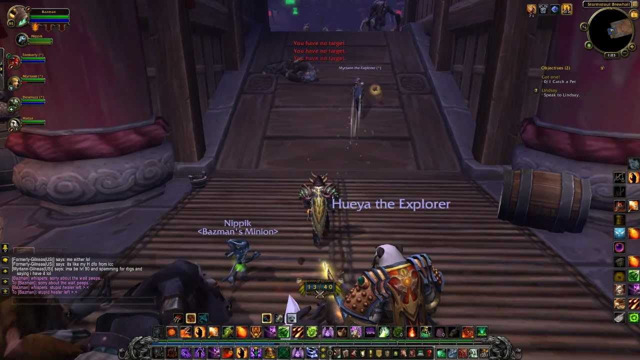 Mists of Pandaria Dungeon Run: Stormstout Brewery Ultra Gameplay 1080p