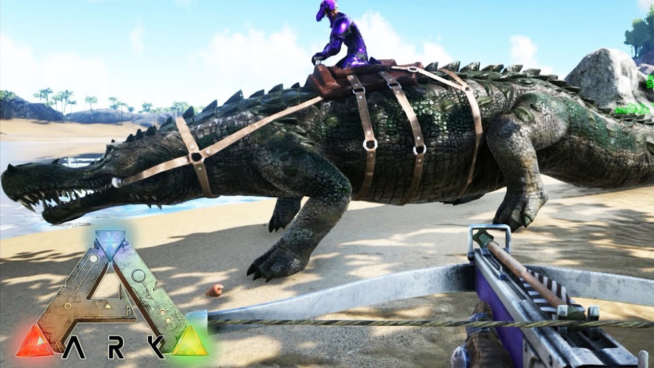 DEV İNANILMAZ TİMSAH EVCİLLEŞTİRME - Ark Survival Evolved Türkçe 27#