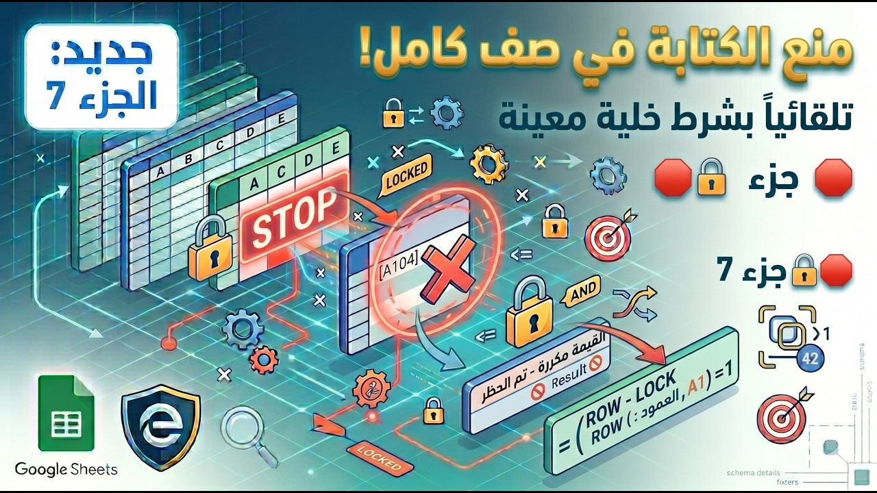 Google Sheets Data Validation Tutorial  (7) تطبيق الصيغة المخصصة للتحقق من صحة البيانات على صف كامل