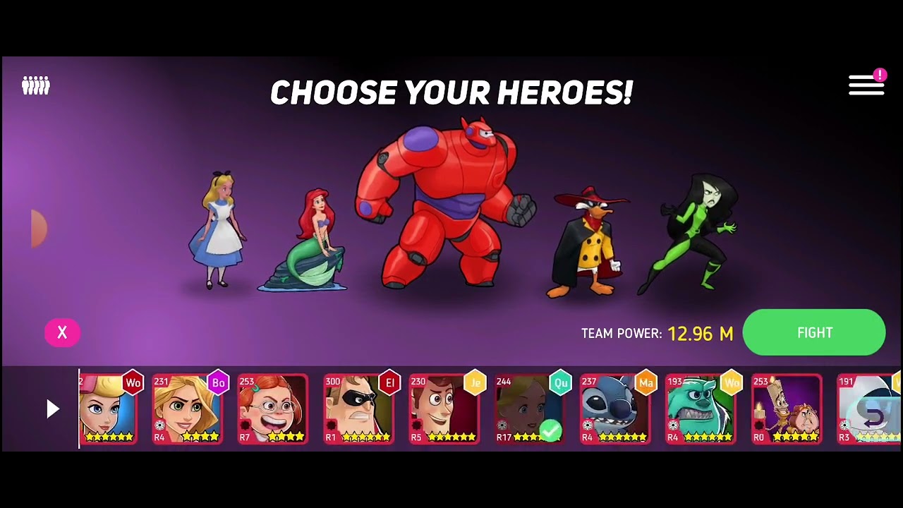 Disney Heroes: Battle Mode Returns in 2023 gameplay pt 1