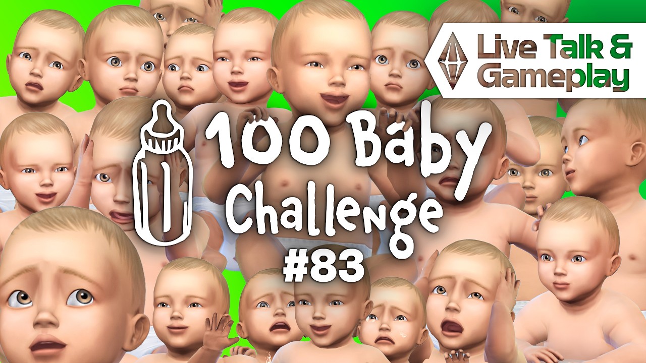 Endlich wieder... 🤯👶 Die Sims 4 100 BABY Challenge #83 🔴 Live Gameplay & Talk!