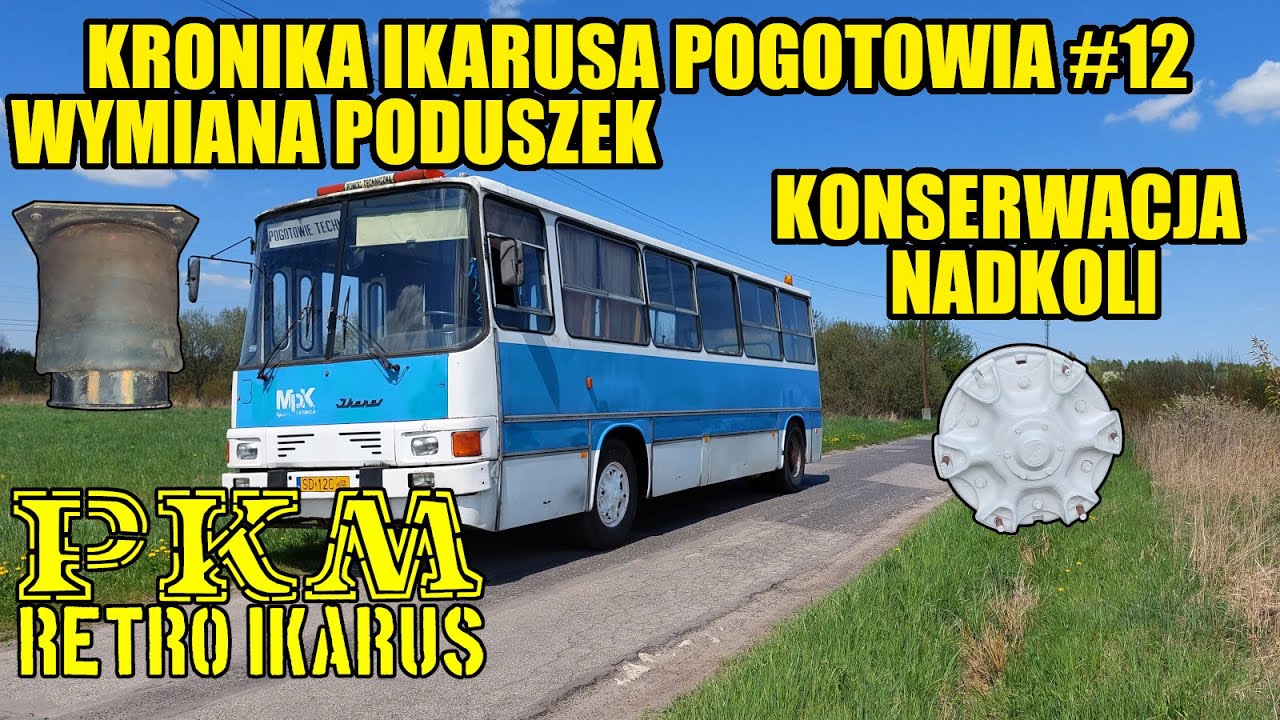 Kronika Pogotowia Ikarusa #12 - Wymiana poduszek Ikarus 280/A