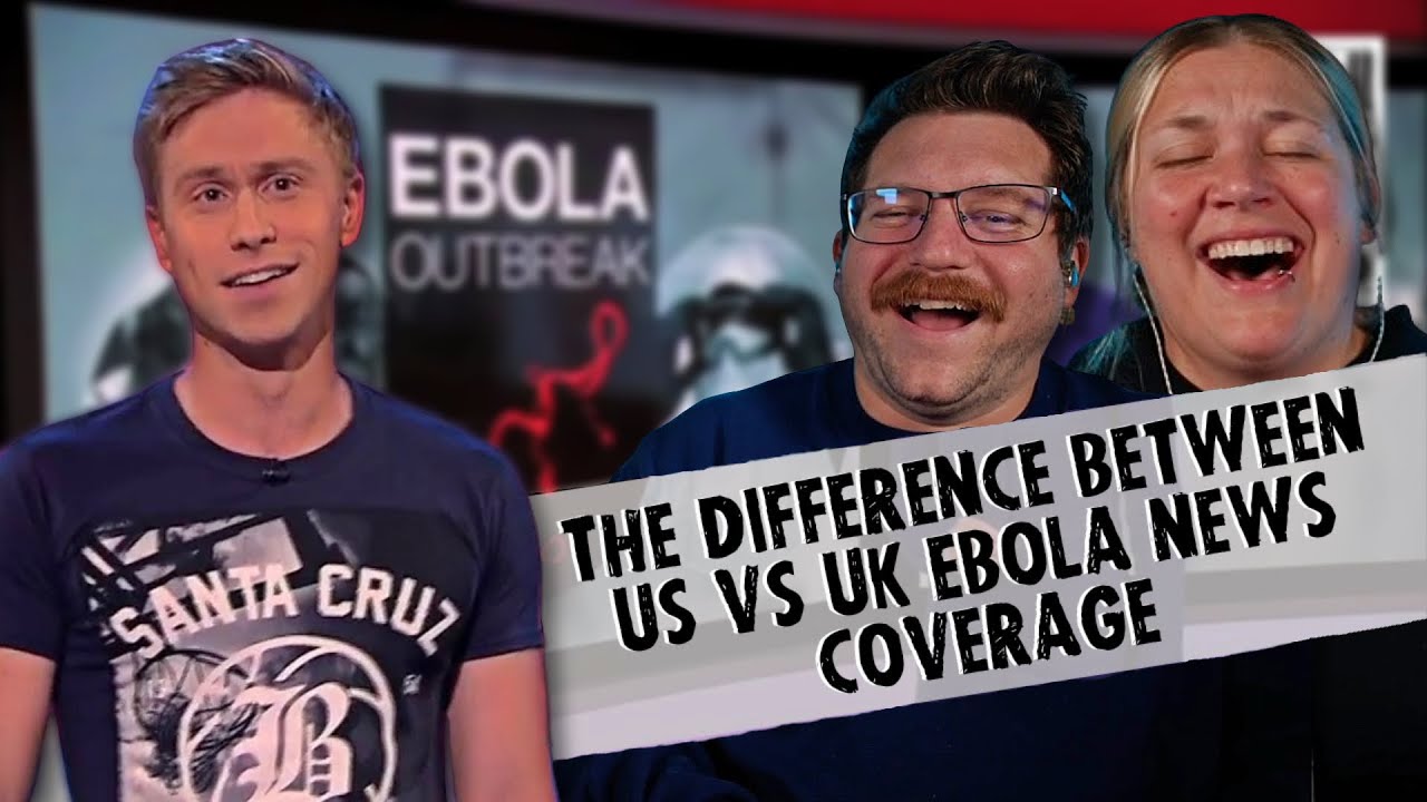 Americans React to the Difference Between US vs UK Ebola News Coverage | Russell Howard